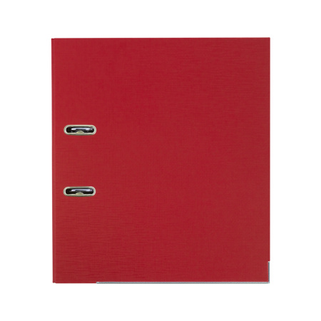 Папка-регистратор Deluxe с арочным механизмом, Office 2-RD24 (2" RED), А4, 50 мм, красный в интернет магазине Stels.kz