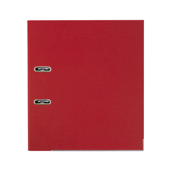 Папка-регистратор Deluxe с арочным механизмом, Office 2-RD24 (2" RED), А4, 50 мм, красный в интернет магазине Stels.kz