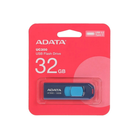 USB-накопитель ADATA ACHO-UC300-32G-RNB/BU 32GB в интернет магазине Stels.kz