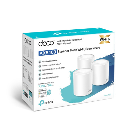 Беспроводная MESH-система Wi-Fi TP-Link Deco X60(3-pack) в интернет магазине Stels.kz