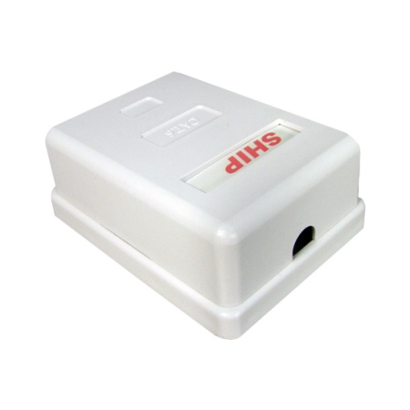 Розетка Настенная телекоммуникационная 2 Модуля SHIP A184-2 в интернет магазине Stels.kz