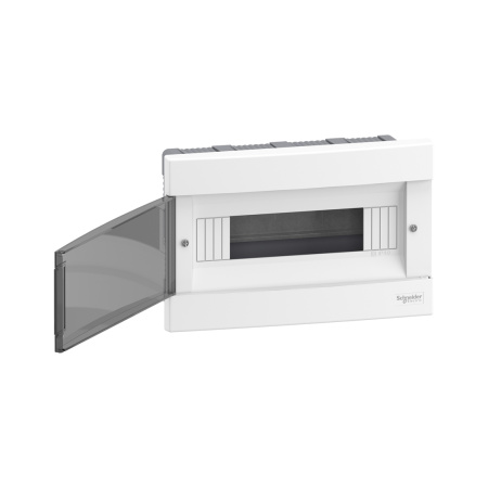 Щит встроенный SE EZ9EUA112 12 модулей дымчатая дверь в интернет магазине Stels.kz