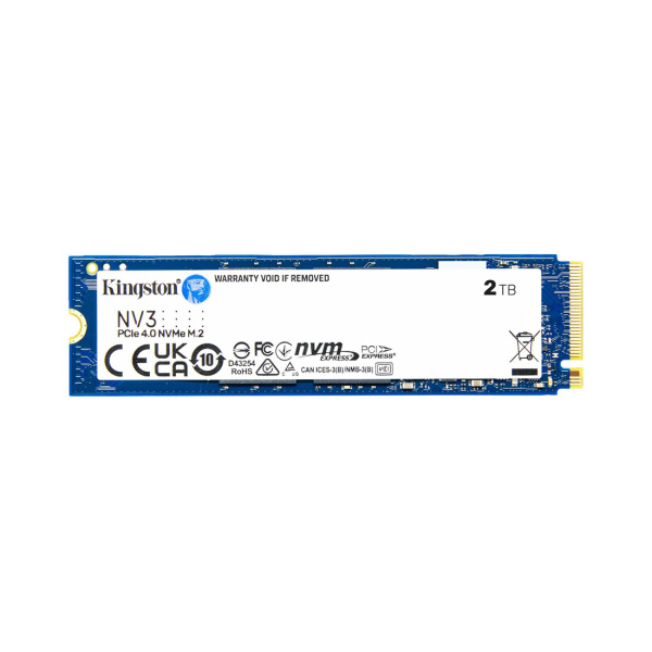 Твердотельный накопитель SSD Kingston NV3 SNV3S/2000G M.2 NVMe PCIe 4.0x4 Твердотельный накопитель SSD Kingston NV3 SNV3S/2000G M.2 NVMe PCIe 4.0x4