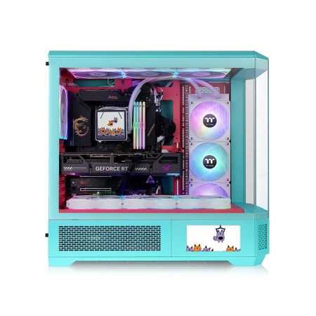 Компьютерный корпус Thermaltake View 600 TG Mint Strawberry без Б/П в интернет магазине Stels.kz