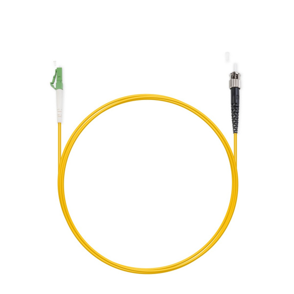Патч Корд Оптоволоконный LC/APC-ST/UPC SM 9/125 Simplex 3.0мм 1 м в интернет магазине Stels.kz