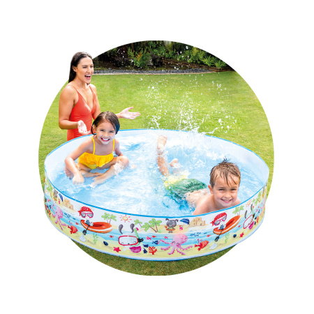 Бассейн с жёсткой стенкой детский Intex 56451NP в интернет магазине Stels.kz