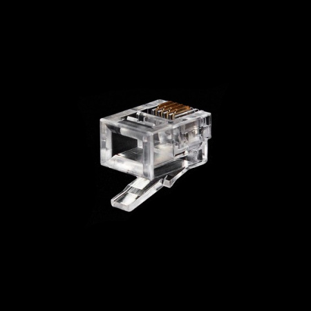 Коннектор телекоммуникационный RJ 11 SHIP S901C в интернет магазине Stels.kz