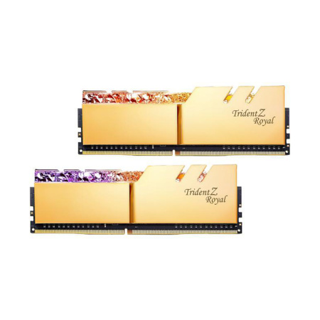 Комплект модулей памяти G.SKILL TridentZ Royal F4-4400C18D-16GTRGC DDR4 16GB (Kit 2x8GB) 4400MHz в интернет магазине Stels.kz