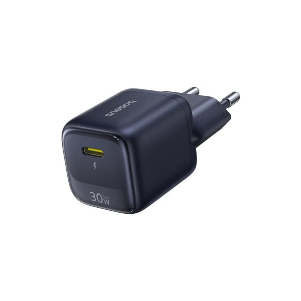 Адаптер питания Baseus EnerFill FN22 Fast Charger 1C 30W EU Cosmic Black в интернет магазине Stels.kz