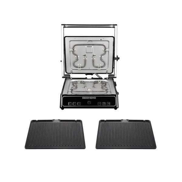 Гриль Redmond SteakMaster RGM-M809 Черный в интернет магазине Stels.kz