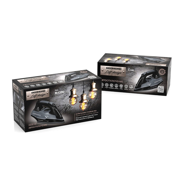 Утюг Redmond RI-C292 Черный в интернет магазине Stels.kz