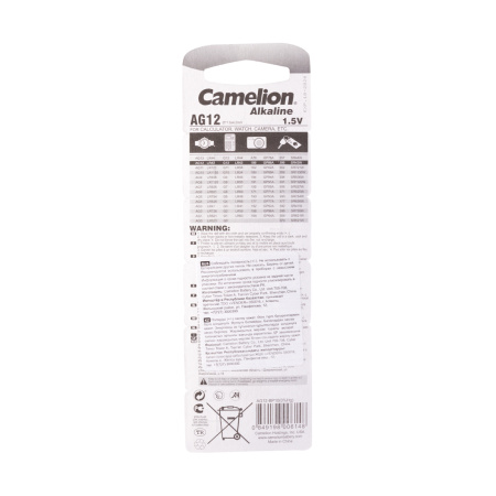 Батарейка CAMELION Alkaline AG12-BP10(0%Hg) 10 шт. в блистере в интернет магазине Stels.kz