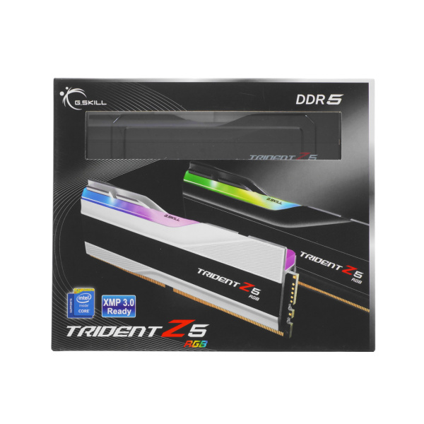 Купить не дорого Комплект модулей памяти G.SKILL Trident Z5 RGB F5-5600J3636D32GX2-TZ5RK 64GB (Kit 2x32GB) 5600MHz в интернет магазине Stels.kz Комплект модулей памяти G.SKILL Trident Z5 RGB F5-5600J3636D32GX2-TZ5RK 64GB (Kit 2x32GB) 5600MHz в интернет магазине Stels.kz