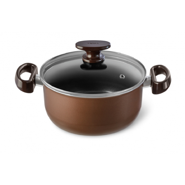 Кастрюля Tefal Tendance brownie 4182322 22см 3.5л Кастрюля Tefal Tendance brownie 4182322 22см 3.5л