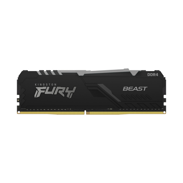 Комплект модулей памяти Kingston FURY Beast RGB KF432C16BBAK2/16 DDR4 16GB (Kit 2x8GB) 3200MHz в интернет магазине Stels.kz