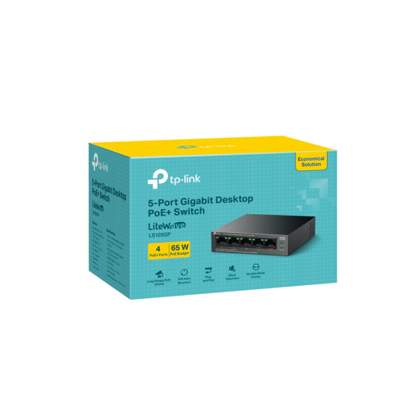 Коммутатор Tp-Link LS105GP в интернет магазине Stels.kz