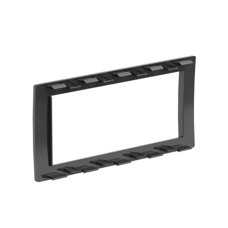 Рамка универсальная на 4 модуля DKC F00013B Чёрный в интернет магазине Stels.kz