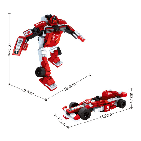 Игровой конструктор Keyixing 25423 КАПИТАН (132 детали в наборе) в интернет магазине Stels.kz
