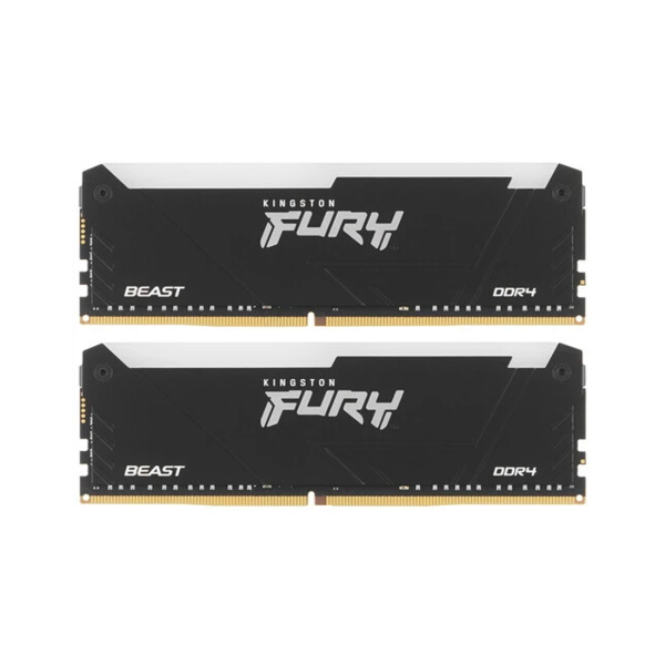 Купить не дорого Комплект модулей памяти Kingston FURY Beast RGB KF436C17BB2AK2/16 DDR4 16GB (Kit 2x8GB) в интернет магазине Stels.kz Комплект модулей памяти Kingston FURY Beast RGB KF436C17BB2AK2/16 DDR4 16GB (Kit 2x8GB) в интернет магазине Stels.kz