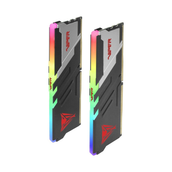 Комплект модулей памяти Patriot VIPER VENOM RGB PVVR532G620C40K DDR5 32GB (Kit 2x16GB) 6200MHz в интернет магазине Stels.kz