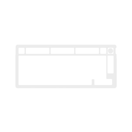 Запчасть к клавиатуре верхняя панель HyperX Alloy Rise - White 85U09AA в интернет магазине Stels.kz