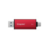 Внешний SSD диск Kingston 1TB Dual Portable Красный в интернет магазине Stels.kz