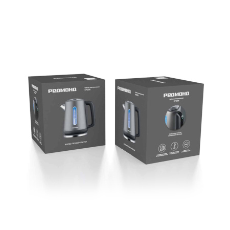 Чайник электрический Редмонд KM238 Серый в интернет магазине Stels.kz