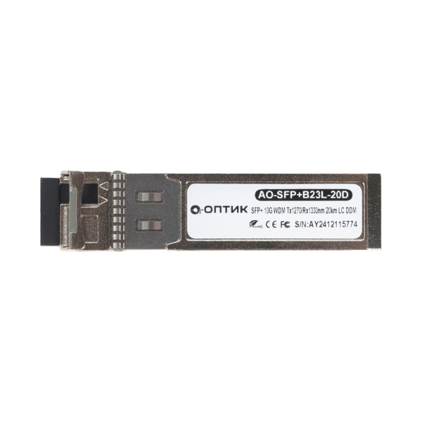 Купить не дорого Трансивер А-Оптик AO-SFP+B23L-20D в интернет магазине Stels.kz Трансивер А-Оптик AO-SFP+B23L-20D в интернет магазине Stels.kz