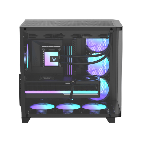 Компьютерный корпус Formula V Crystal U2 Floe Black без Б/П в интернет магазине Stels.kz