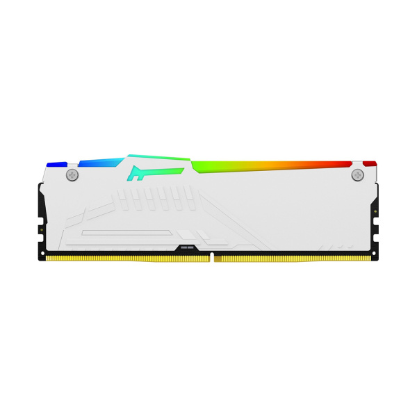 Купить не дорого Модуль памяти Kingston FURY Beast White RGB XMP KF552C40BWA-16 DDR5 16GB 5200MHz в интернет магазине Stels.kz Модуль памяти Kingston FURY Beast White RGB XMP KF552C40BWA-16 DDR5 16GB 5200MHz в интернет магазине Stels.kz