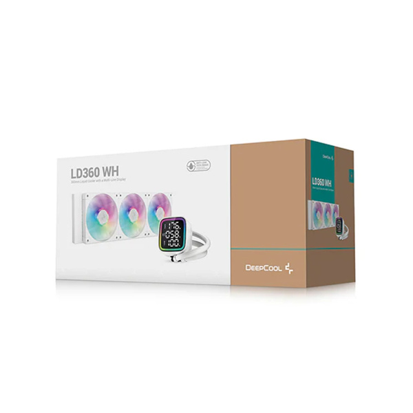 Кулер с водяным охлаждением Deepcool LD360 WH в интернет магазине Stels.kz