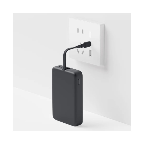 Портативный внешний аккумулятор Xiaomi 33W Magnetic Power Bank 10000mAh (Integrated Cable) Gray в интернет магазине Stels.kz