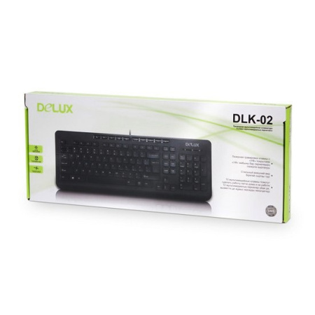 Клавиатура Delux DLK-02UB в интернет магазине Stels.kz