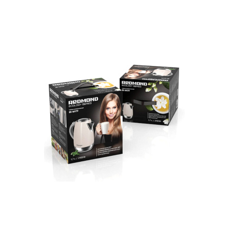 Чайник электрический Redmond RK-M179 Бежевый в интернет магазине Stels.kz