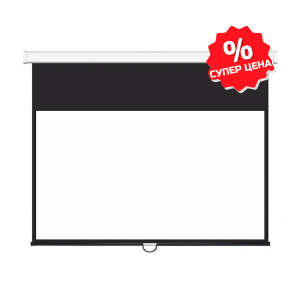 Экран Deluxe DLS-M229-185W (90"х73"), Ø - 116", Раб. поверхность 221х125 см., 16:9 Экран Deluxe DLS-M229-185W (90"х73"), Ø - 116", Раб. поверхность 221х125 см., 16:9