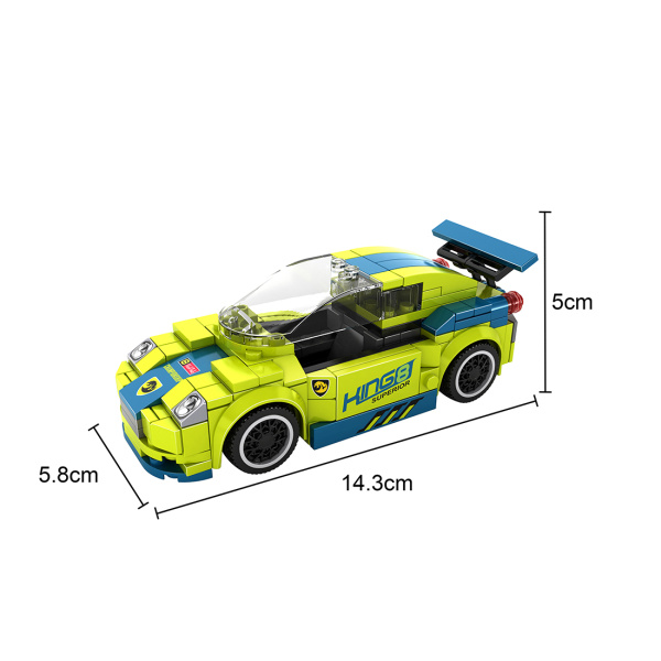Игровой конструктор Keyixing 26412 ГОНКА (196 детали в наборе) в интернет магазине Stels.kz