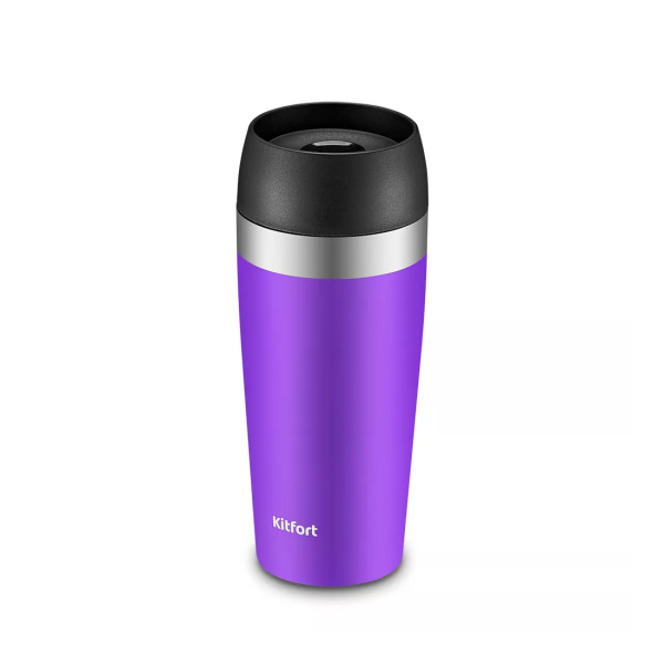 Термокружка Kitfort КТ-1223-1 фиолетовый Термокружка Kitfort КТ-1223-1 фиолетовый