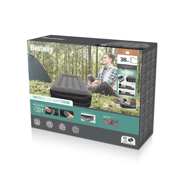 Матрас надувной Bestway 671BT в интернет магазине Stels.kz