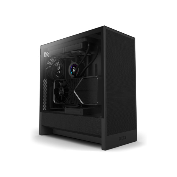 Компьютерный корпус NZXT H5 Flow CC-H52FB-01 Black без Б/П
