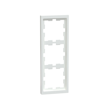 Рамка MERTEN MTN4030-6535 D-Life 3 постовая белый лотос