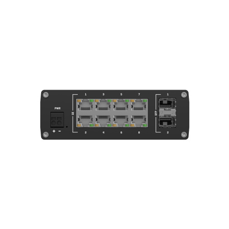 Неуправляемый промышленный коммутатор TSW210/8 10/100/1000, 2 SFP ports Switch в интернет магазине Stels.kz