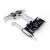 Контроллер PCI на 2 x RS-232 (COM Порт + PCI на LPT Порт 2 в 1) в интернет магазине Stels.kz
