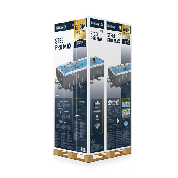 Купить не дорого Каркасный бассейн Bestway 5612B в интернет магазине Stels.kz Каркасный бассейн Bestway 5612B в интернет магазине Stels.kz
