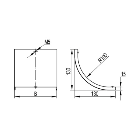 Крышка на угол CS 90 вертикальный внутренний 90° DKC осн.400 в интернет магазине Stels.kz