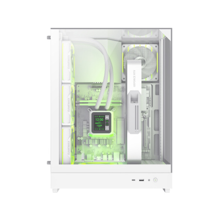 Компьютерный корпус Gamemax T20 White без Б/П в интернет магазине Stels.kz
