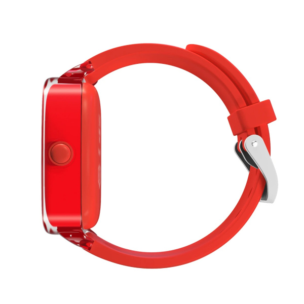 Смарт часы Elari KidPhone 4G Fresh Красный в интернет магазине Stels.kz