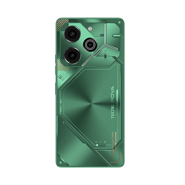 Мобильный телефон TECNO POVA 6 Pro 5G (LI9) 256+12 GB Comet Green в интернет магазине Stels.kz