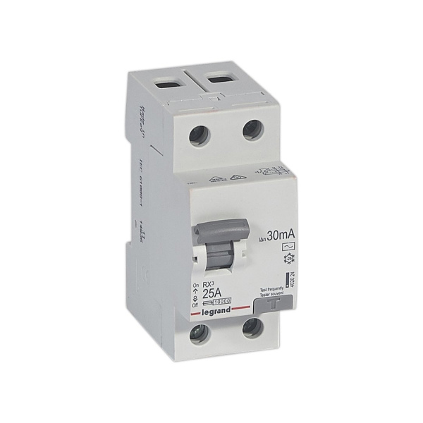 ВДТ Legrand 402024 2П 25А АC RX3 30мA ВДТ Legrand 402024 2П 25А АC RX3 30мA