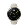 Смарт часы Xiaomi Watch 2 Titan Gray Case With White Leather Strap в интернет магазине Stels.kz