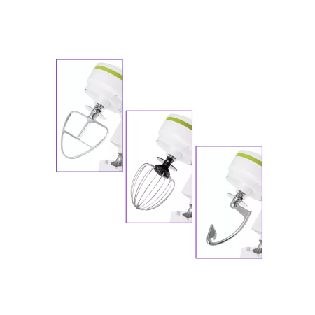 Планетарный миксер Kitfort КТ-3045-2 (бело-салатовый) в интернет магазине Stels.kz